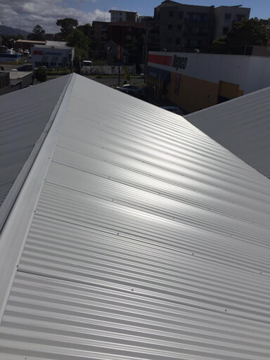 Commercial Metal Roof Replacement